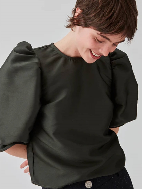 Modström FloMD Bluse, Deep Pine 